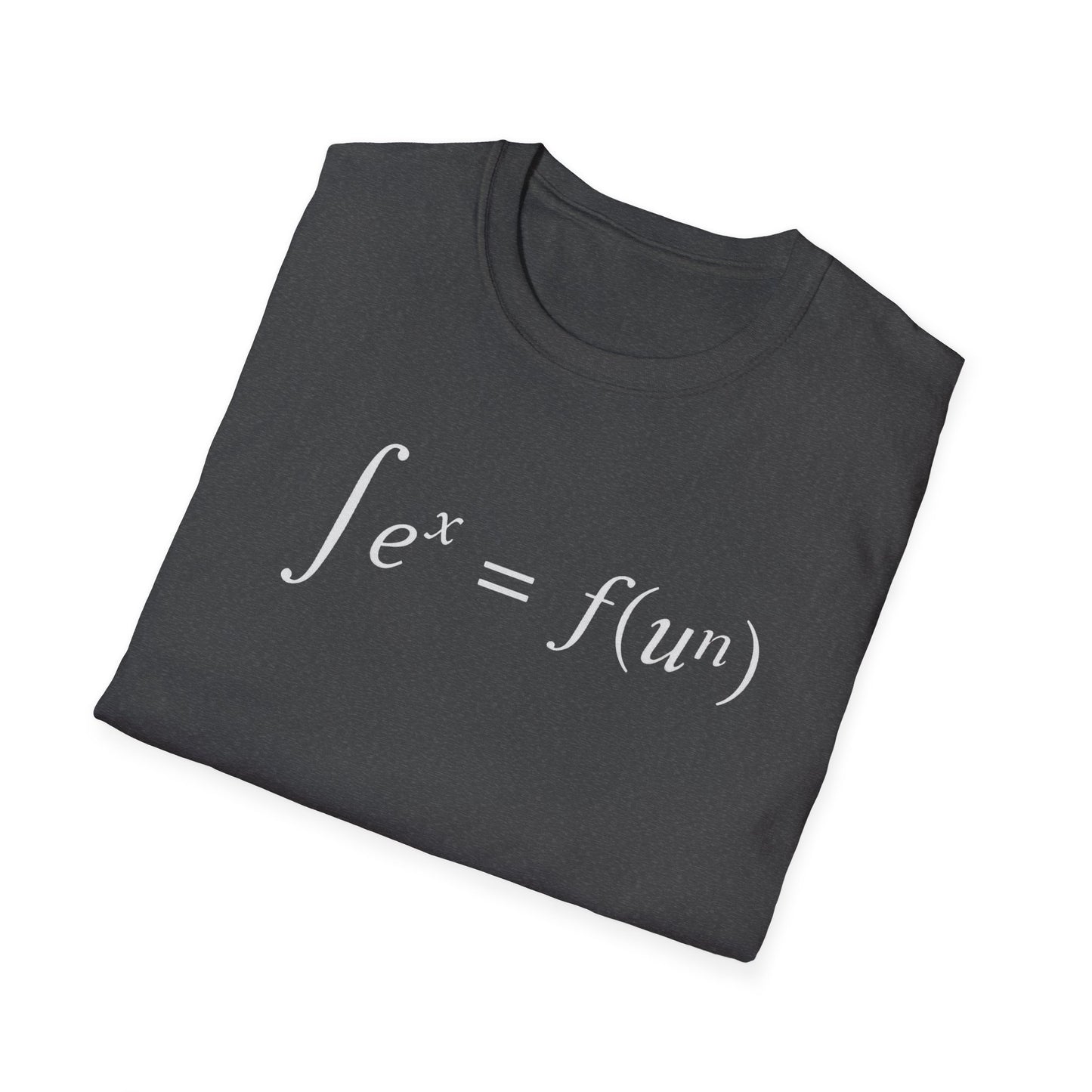 Funny Math Equation Unisex Softstyle T-Shirt