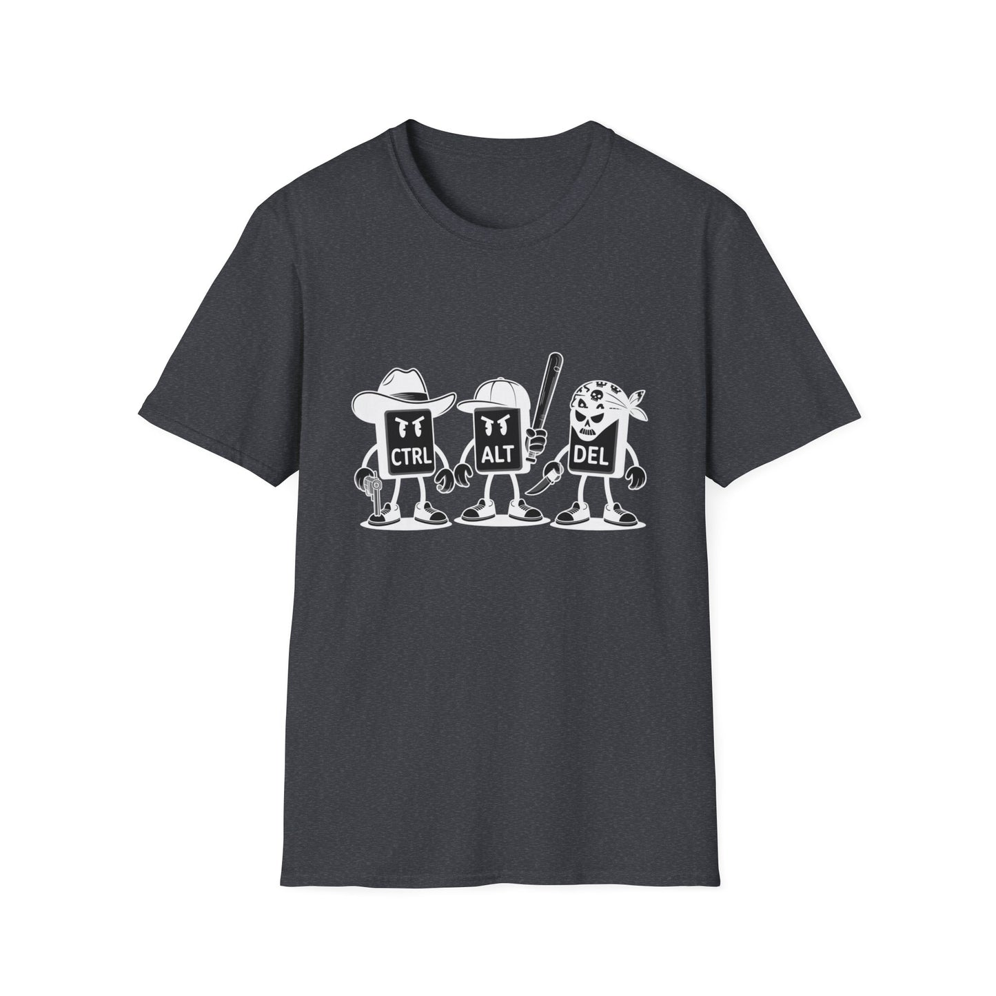 "Ctrl Alt Del Shirt" - Funny Computer Keyboard T-Shirt