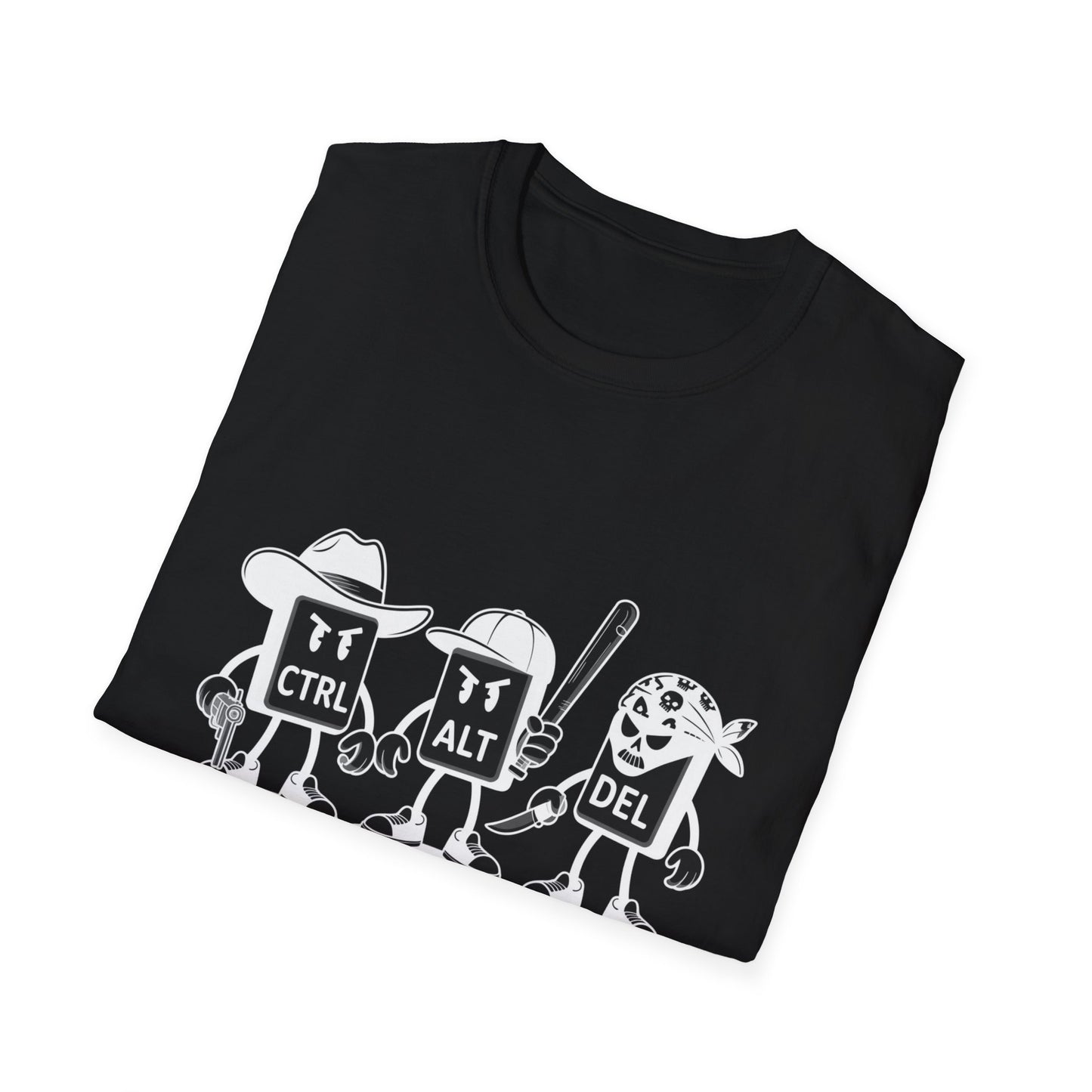 "Ctrl Alt Del Shirt" - Funny Computer Keyboard T-Shirt