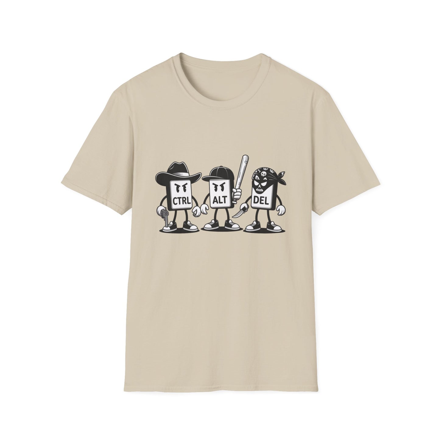 "Ctrl Alt Del Shirt" - Funny Computer Keyboard T-Shirt