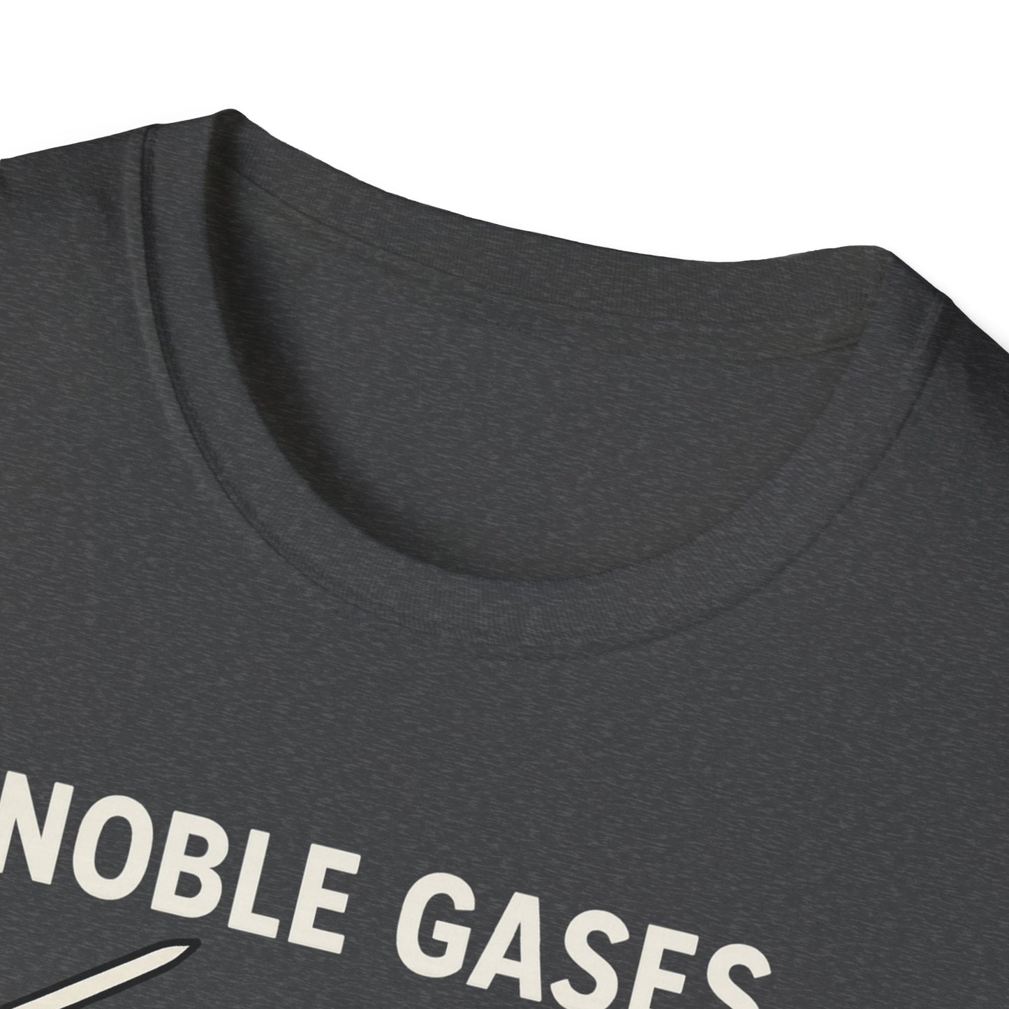 Noble Gases Chemistry T-Shirt, Science Gift for Chemists, Nerdy Tee, Educational Apparel, Birthday Surprise, STEM Fashion