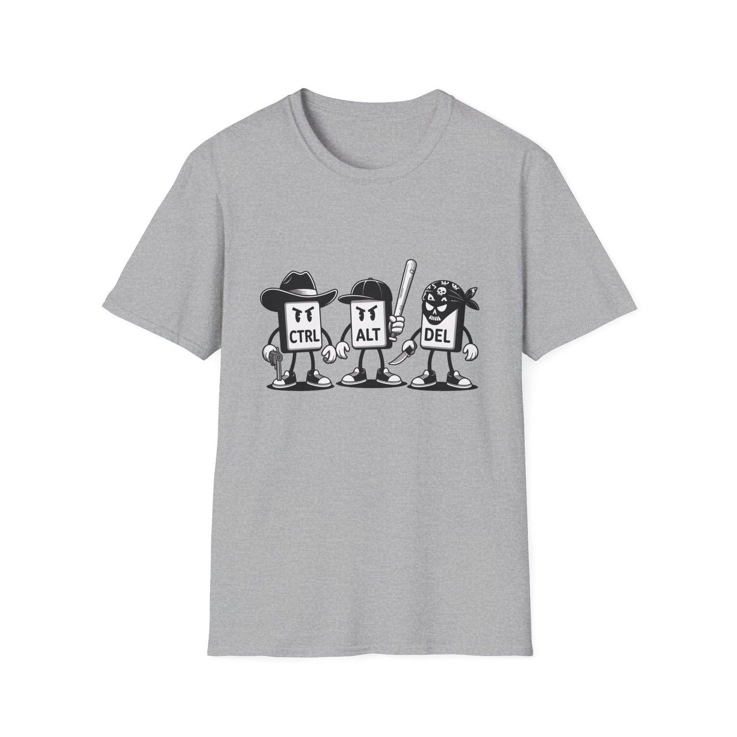 "Ctrl Alt Del Shirt" - Funny Computer Keyboard T-Shirt
