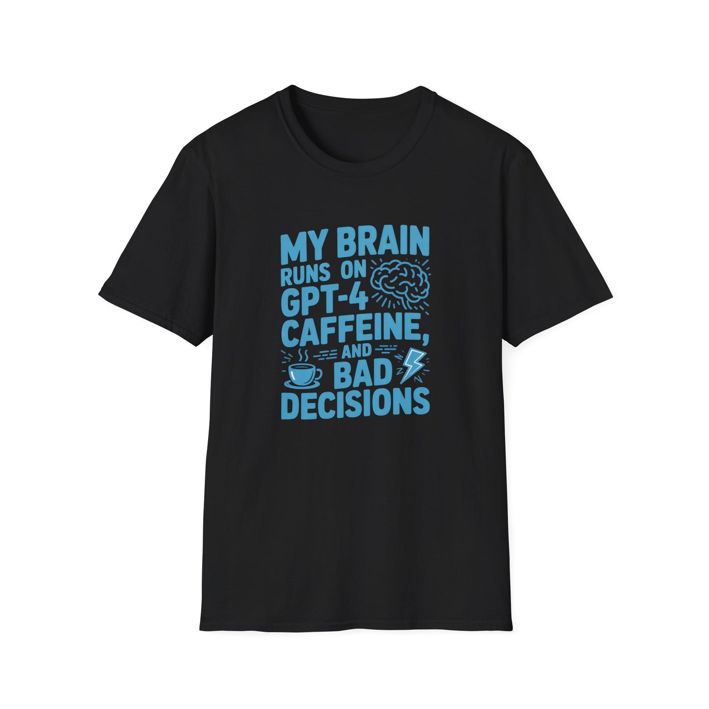 "GPT-4 Caffeine" Unisex T-Shirt