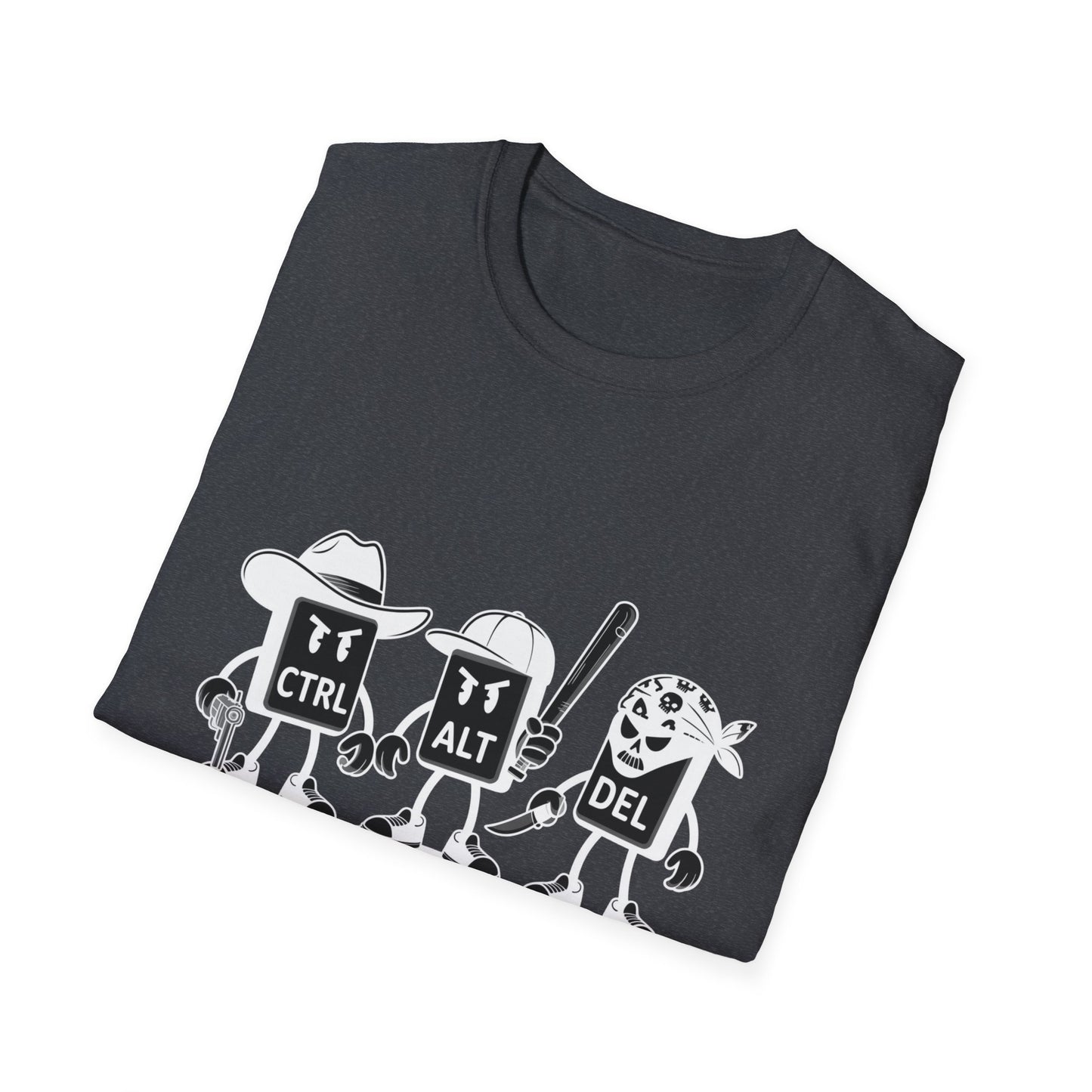 "Ctrl Alt Del Shirt" - Funny Computer Keyboard T-Shirt