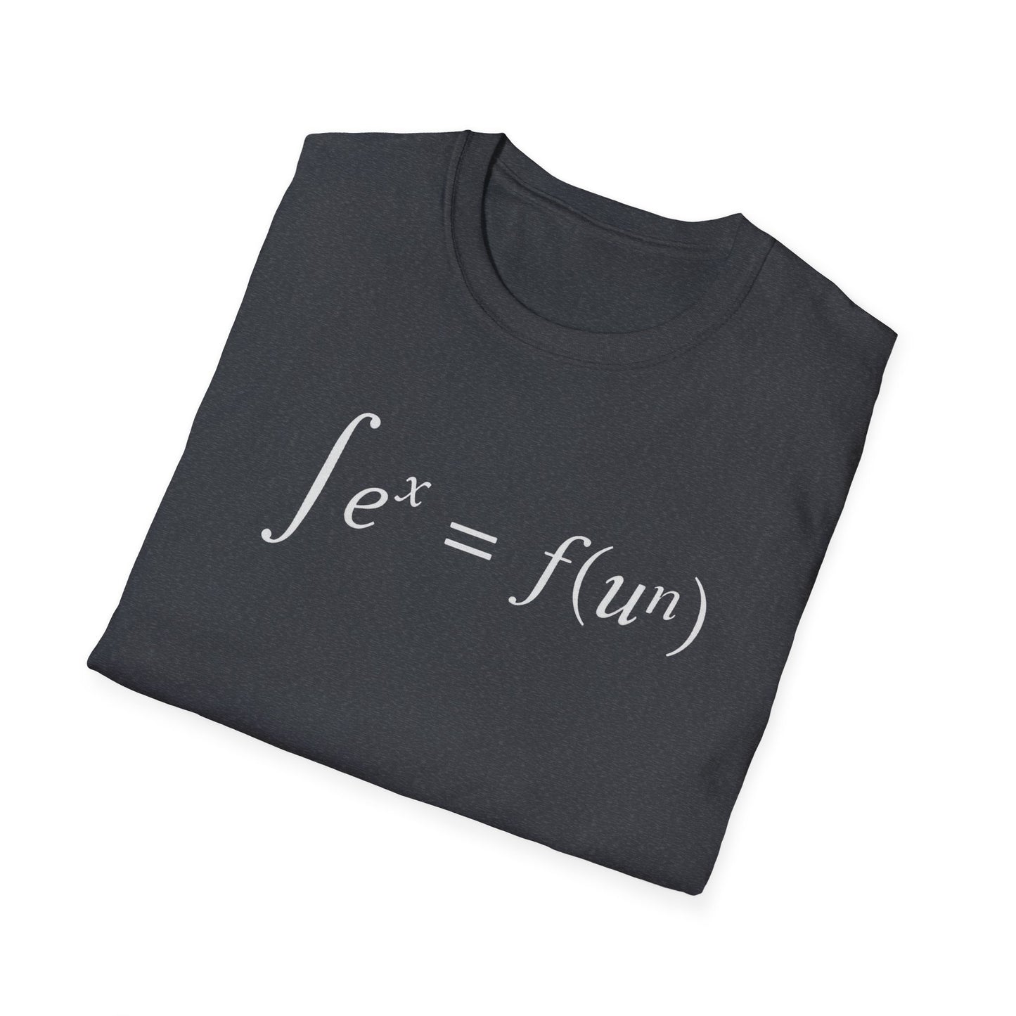 Funny Math Equation Unisex Softstyle T-Shirt