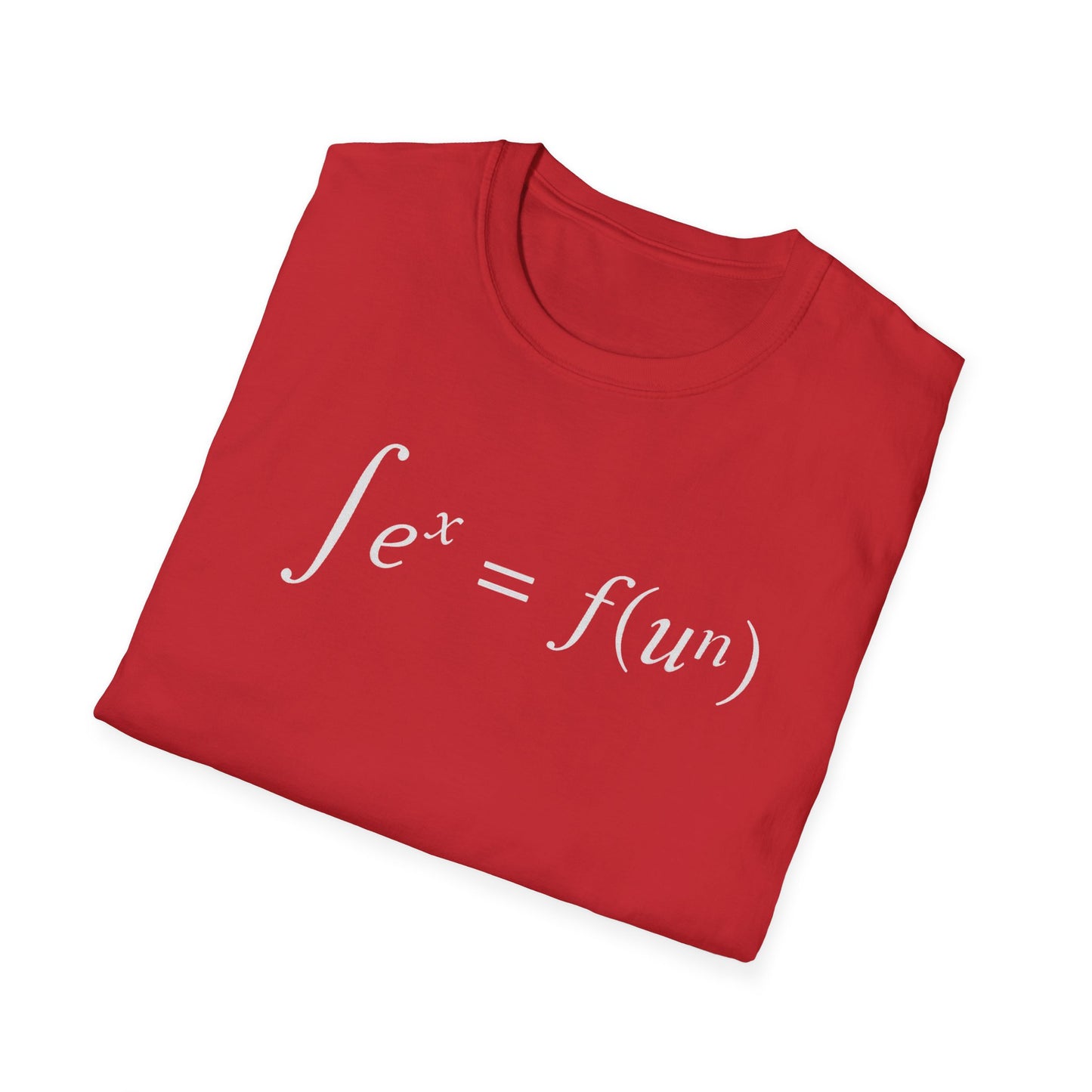 Funny Math Equation Unisex Softstyle T-Shirt