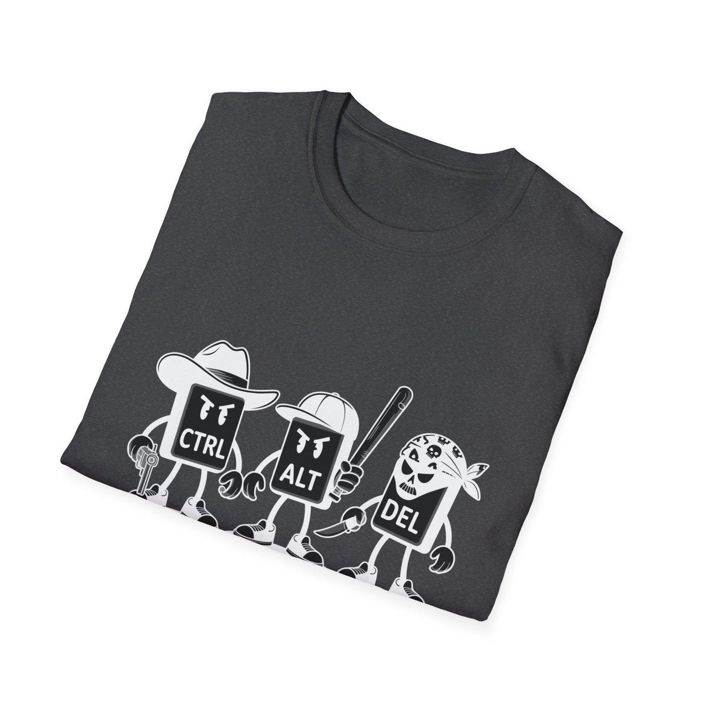 "Ctrl Alt Del Shirt" - Funny Computer Keyboard T-Shirt