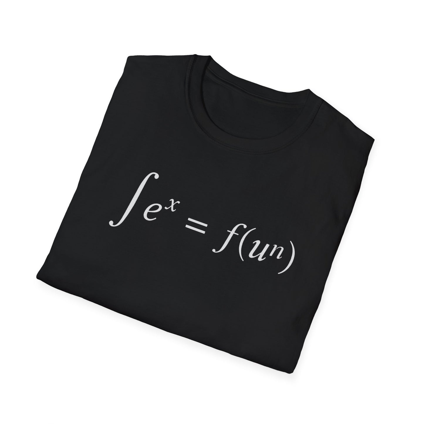 Funny Math Equation Unisex Softstyle T-Shirt