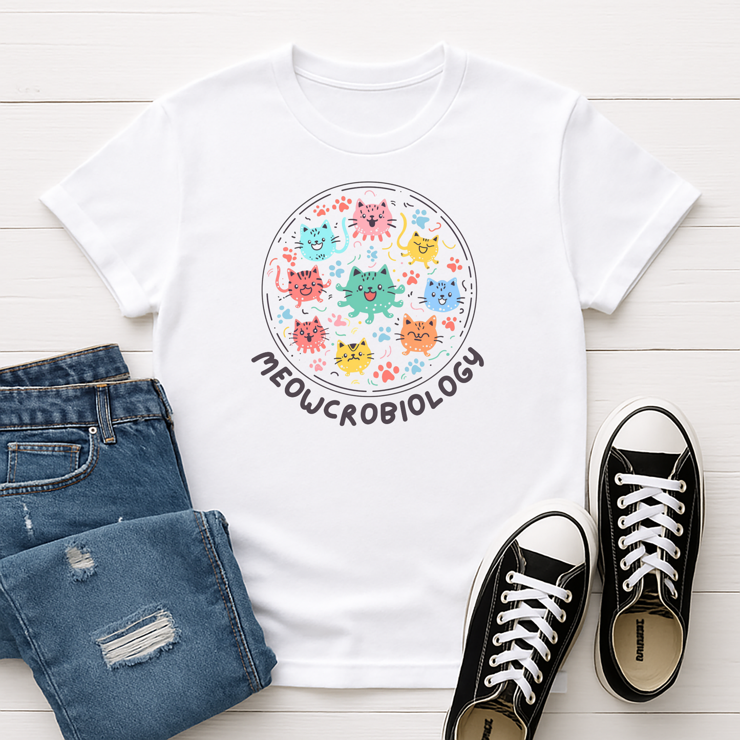 Meowcrobiology Unisex T-Shirt