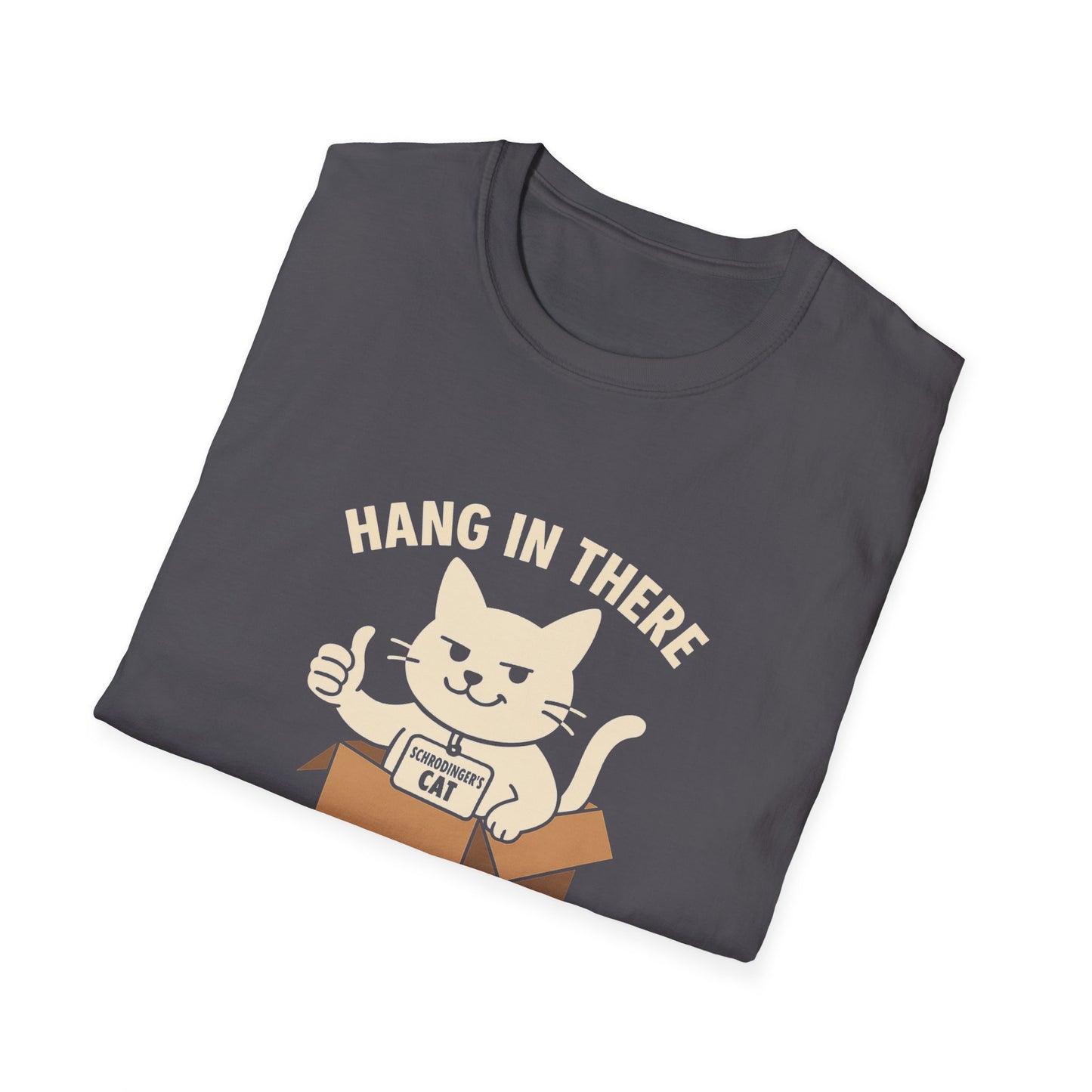 "Hang in There" Cat Unisex T-Shirt