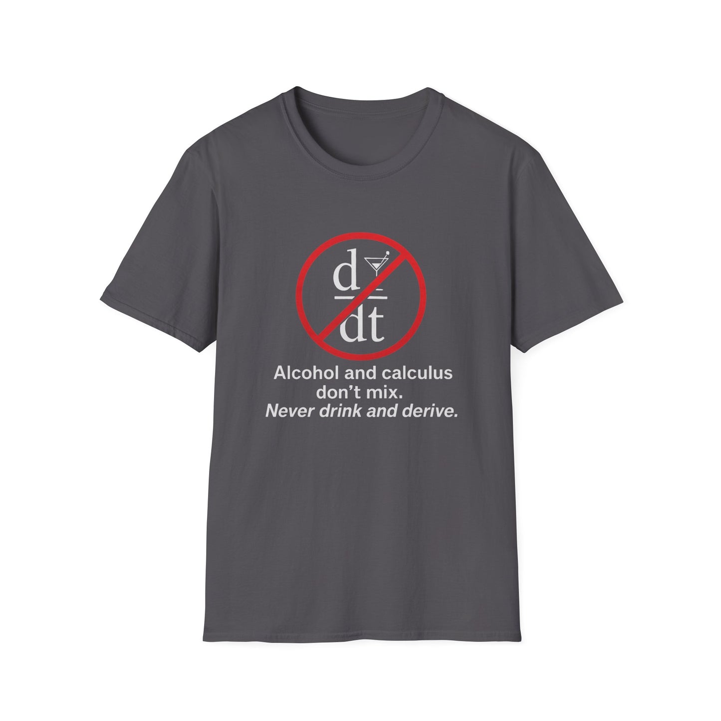 "Alcohol and Calculus" Unisex Softstyle T-Shirt