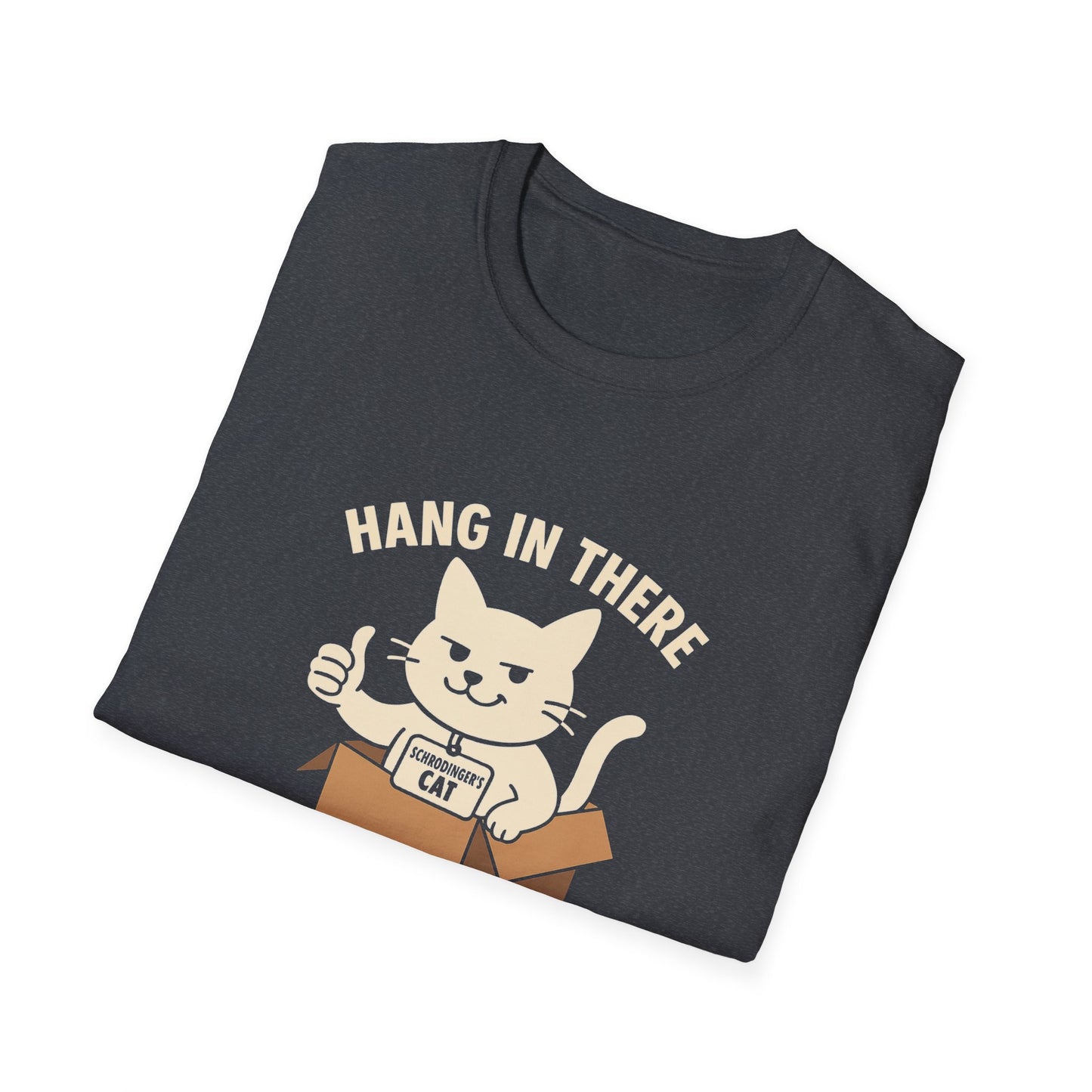 "Hang in There" Cat Unisex T-Shirt