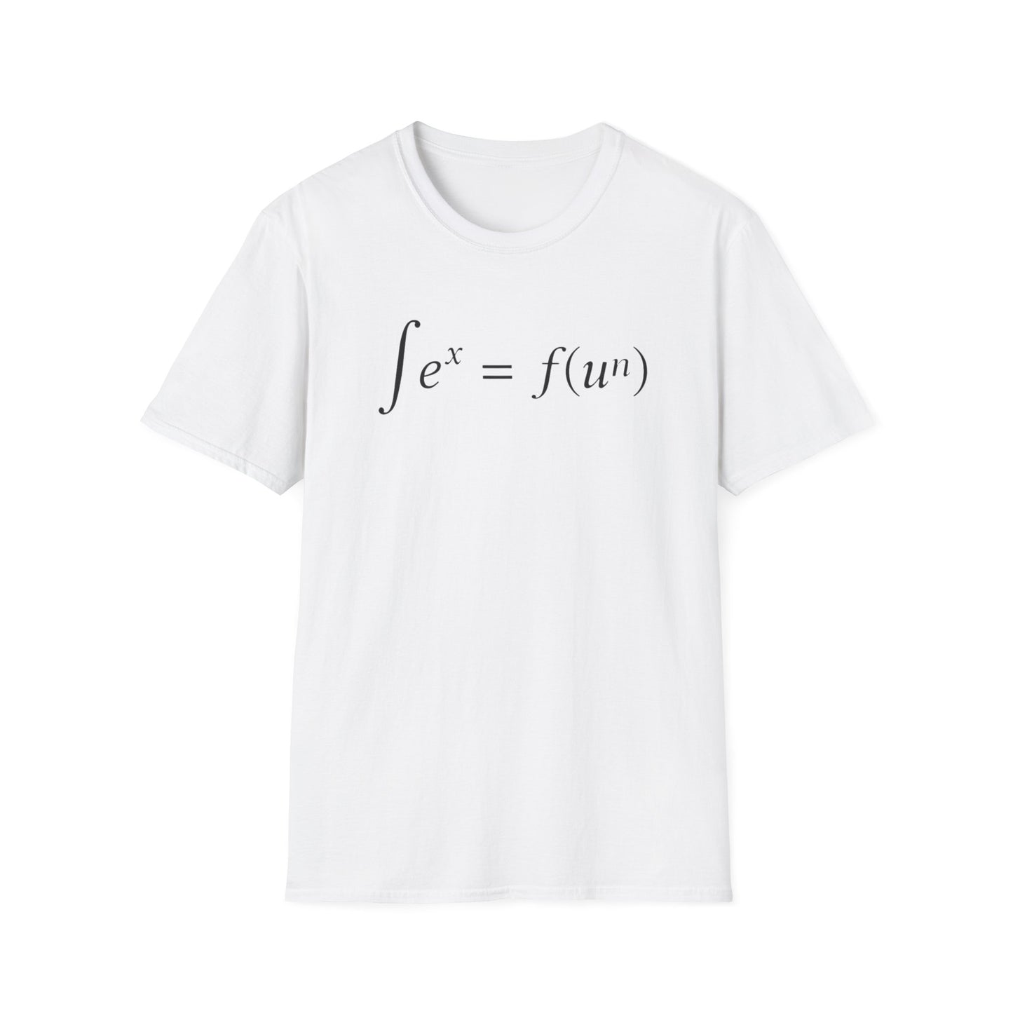 Funny Math Equation Unisex Softstyle T-Shirt