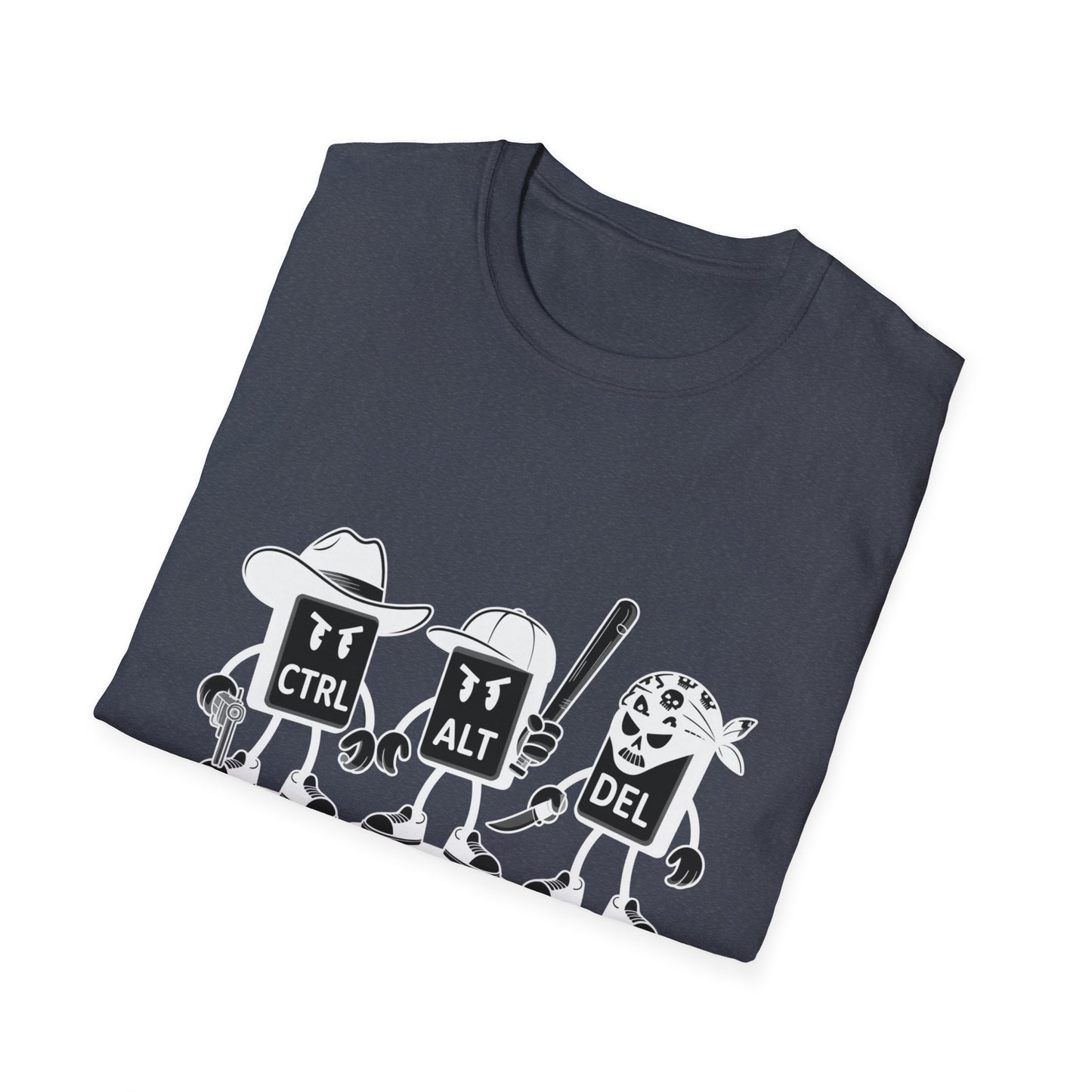 "Ctrl Alt Del Shirt" - Funny Computer Keyboard T-Shirt