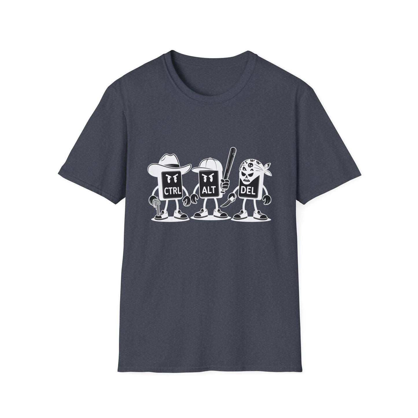 "Ctrl Alt Del Shirt" - Funny Computer Keyboard T-Shirt