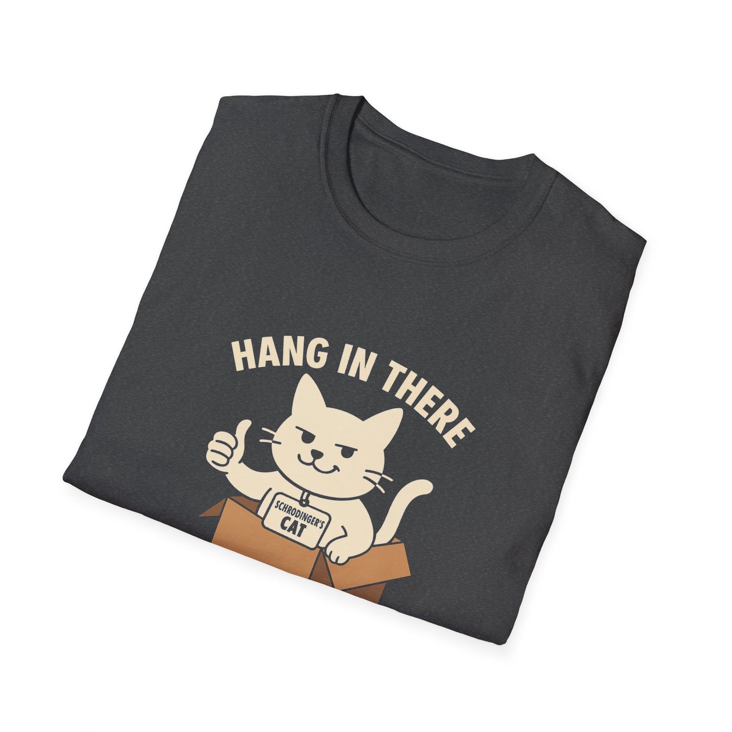 "Hang in There" Cat Unisex T-Shirt