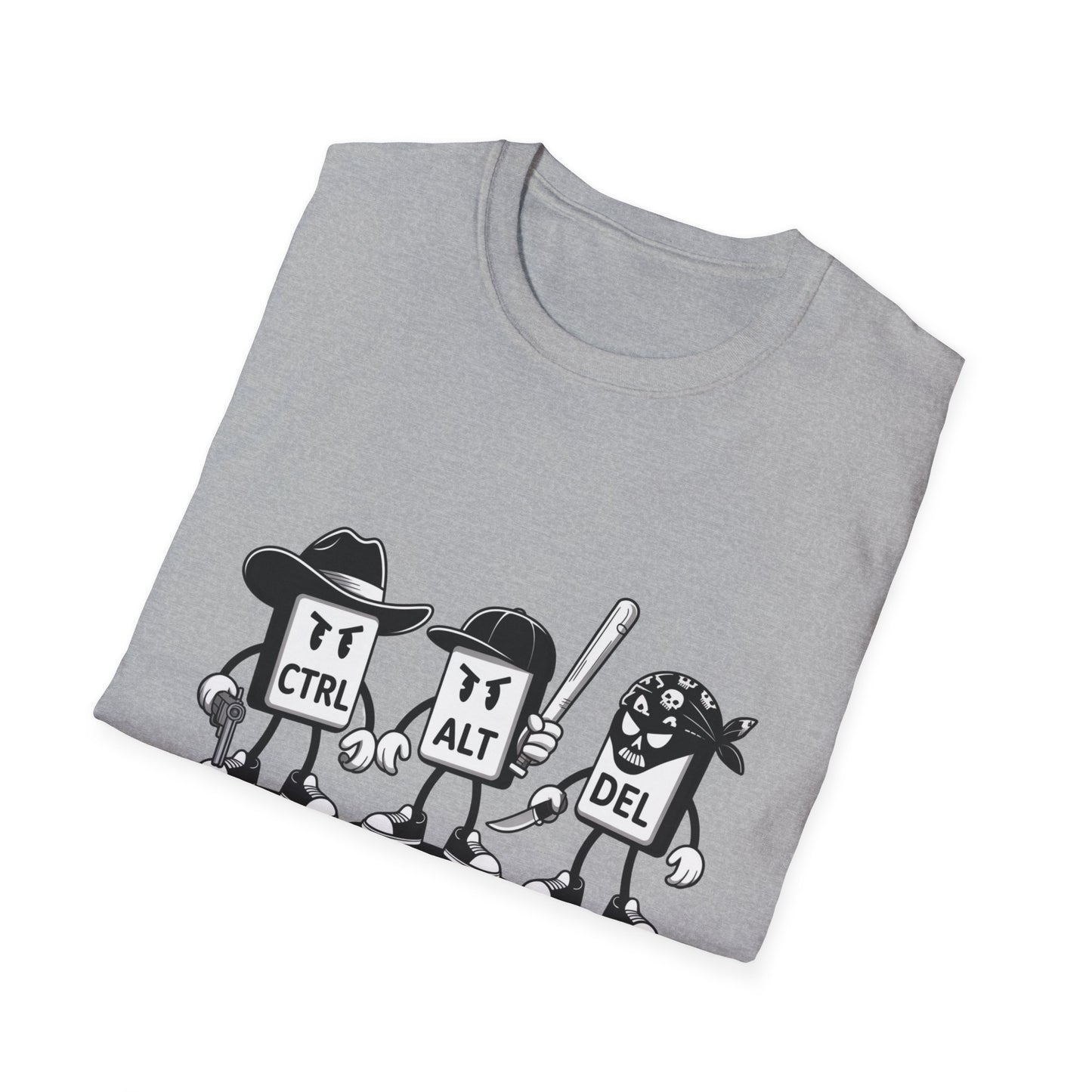 "Ctrl Alt Del Shirt" - Funny Computer Keyboard T-Shirt