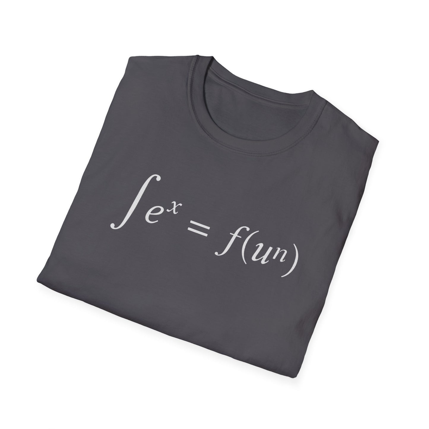 Funny Math Equation Unisex Softstyle T-Shirt
