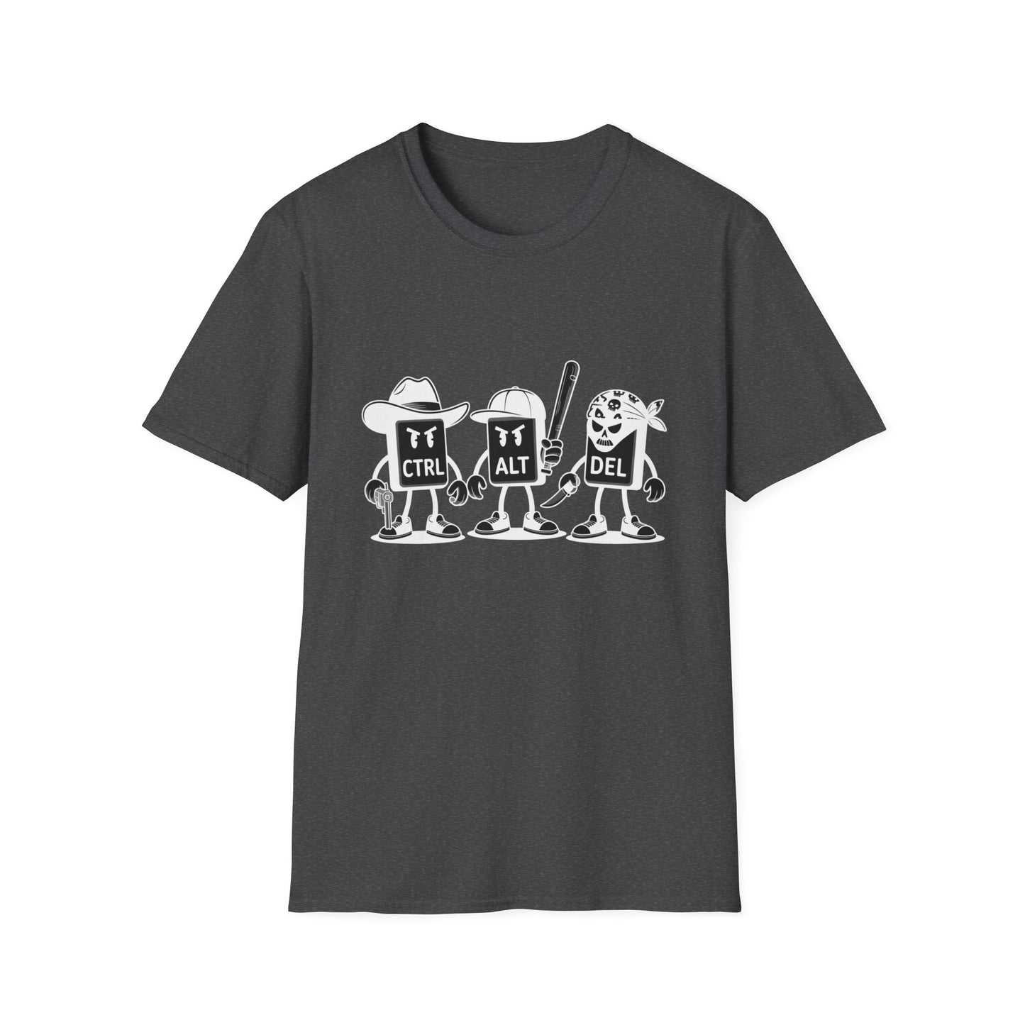 "Ctrl Alt Del Shirt" - Funny Computer Keyboard T-Shirt