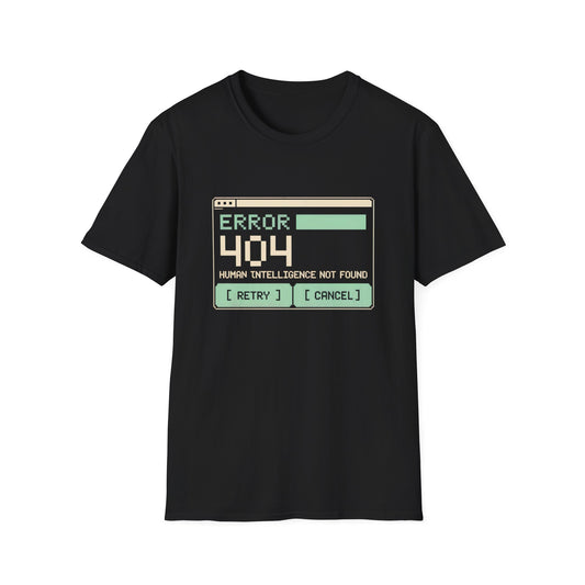 "Error 404" Unisex T-Shirt