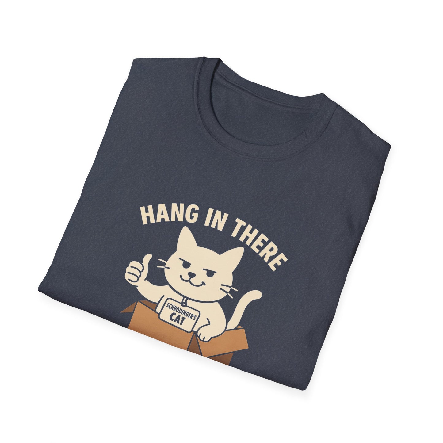 "Hang in There" Cat Unisex T-Shirt