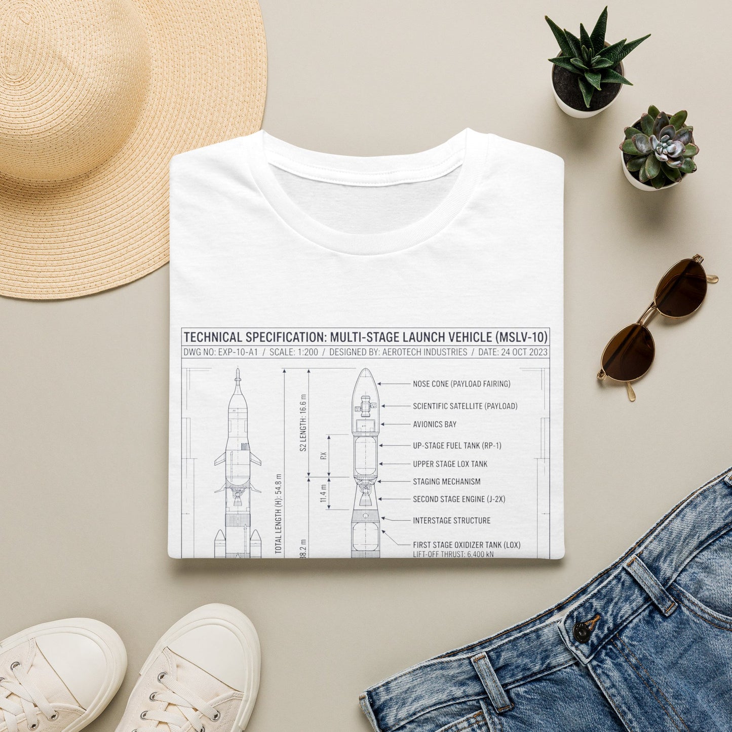 Launch Vehicle - Astronomy T-Shirt