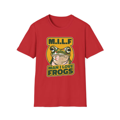 Man I Love Frogs - Biology T-Shirt