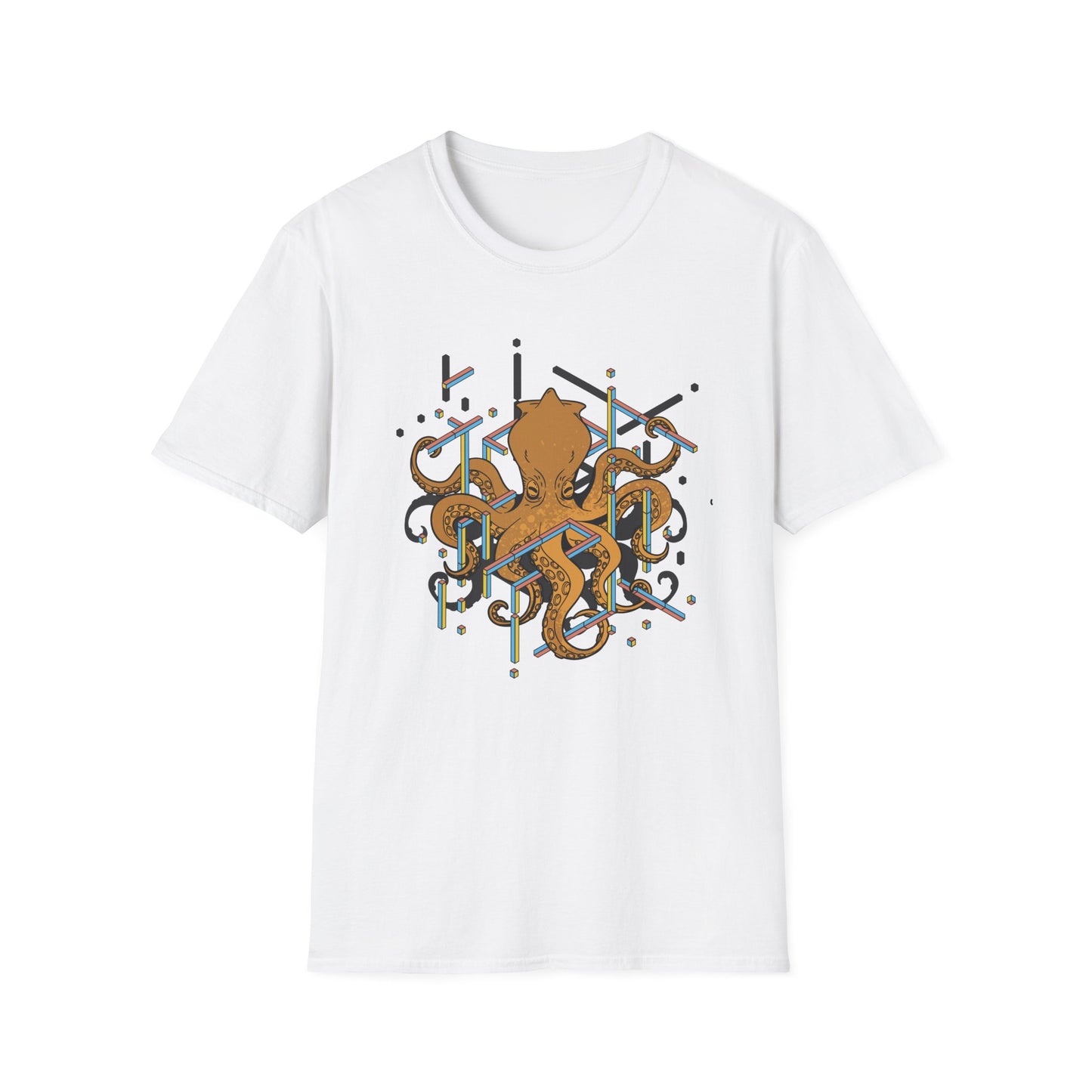 Geometry Never Looked So Tentacular - Math T-Shirt