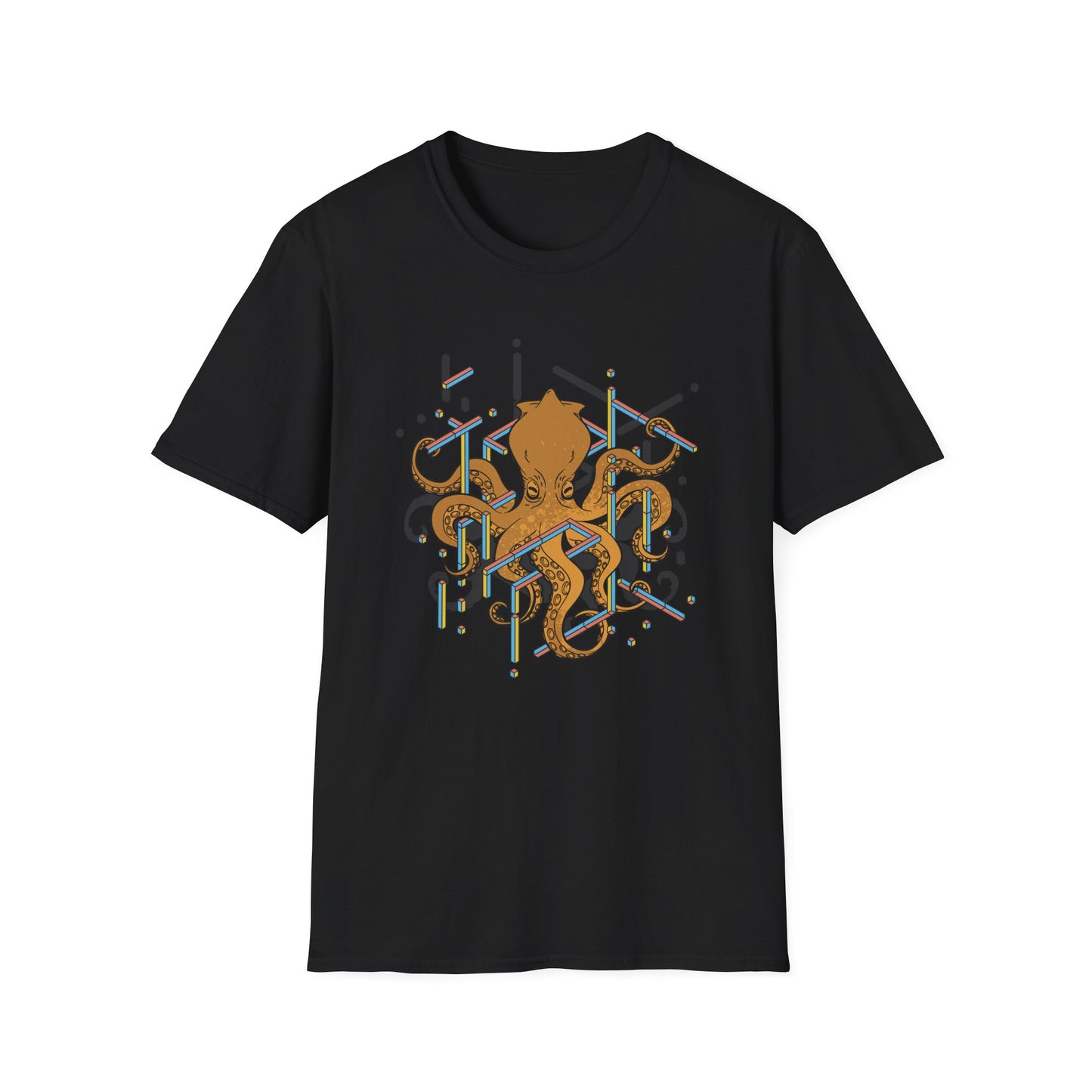 Geometry Never Looked So Tentacular - Math T-Shirt