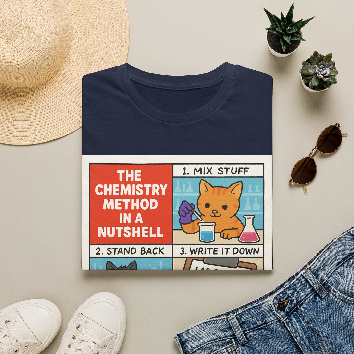 Lab Cat - Chemistry T-Shirt