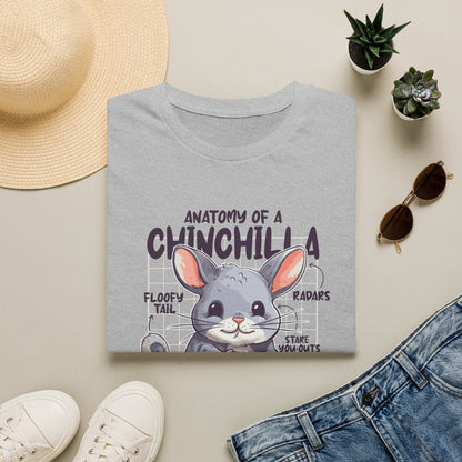 Certified Chinchilla Anatomy Expert - Science Meme T-Shirt