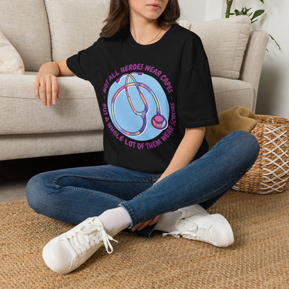 Not All Heroes Wear Capes - T-Shirt