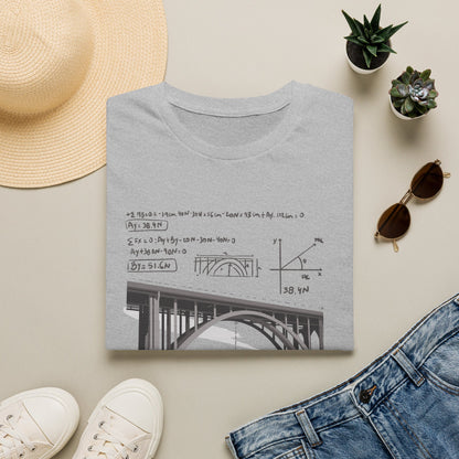 I'd Cross That Bridge With Math - Engineering T-Shirt