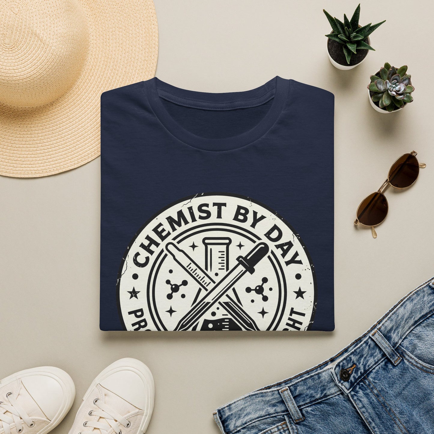 Chemist by Day - Chemistry T-Shirt