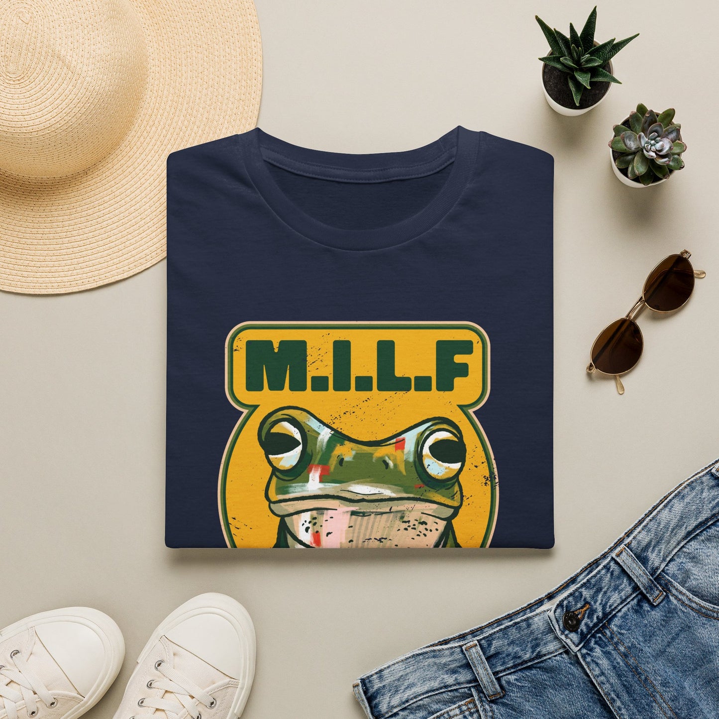 Man I Love Frogs - Biology T-Shirt