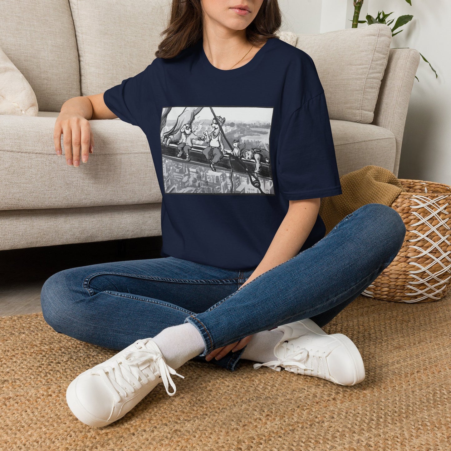 Wildlife Took The Corner Office - Funny Science T-Shirt