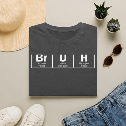 BrUh - That's Bromine Uranium Hydrogen - Chemistry T-Shirt