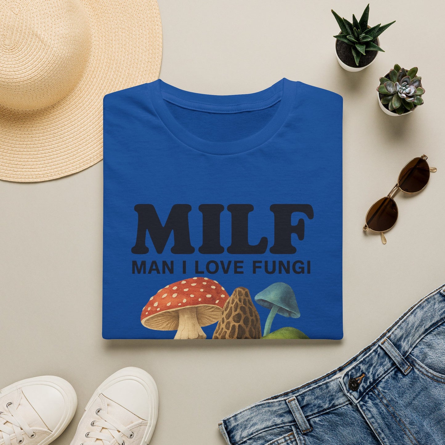 Man I love Fungi - Biology T-Shirt
