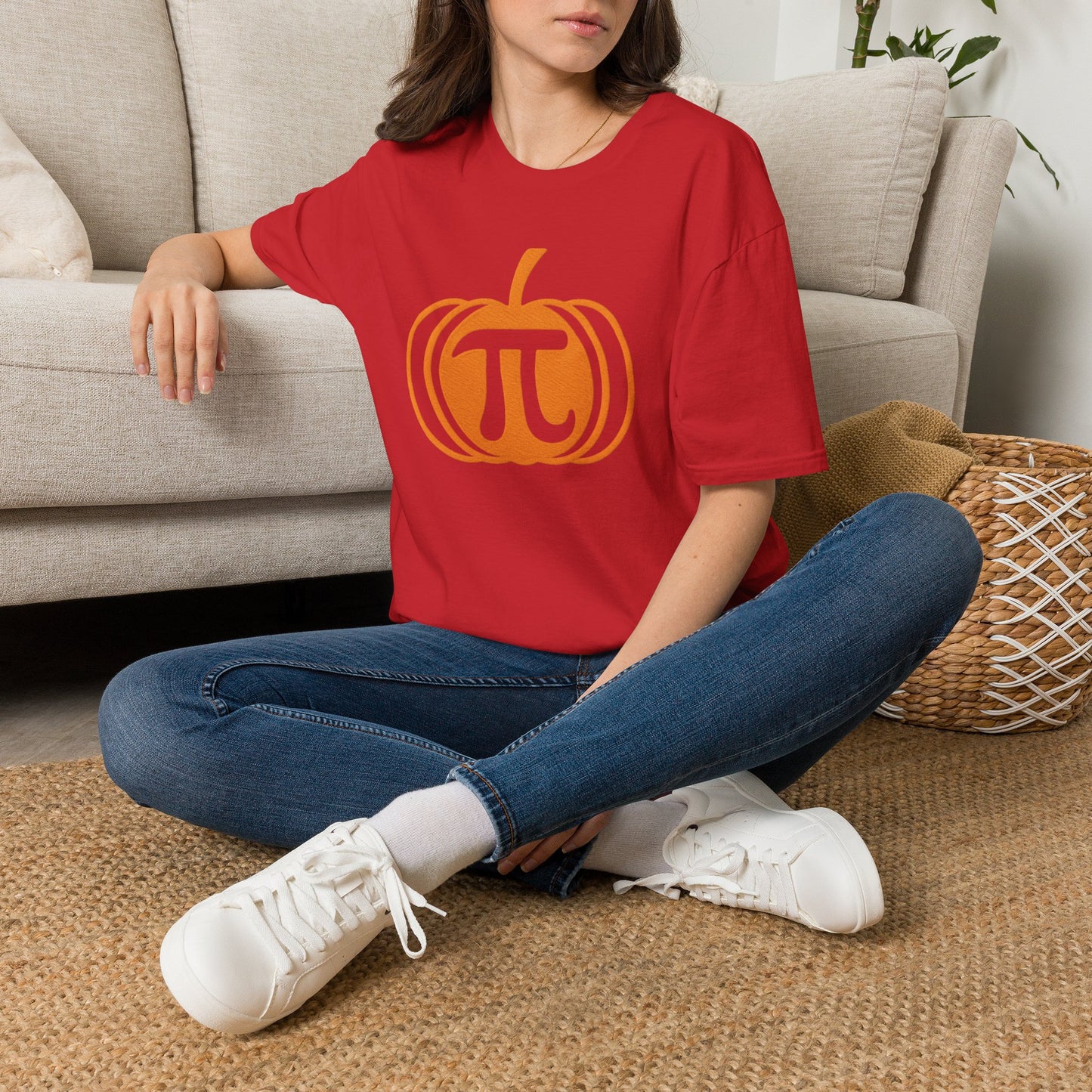 Pi-pkin - Math Meets Fall - Science Humor T-Shirt