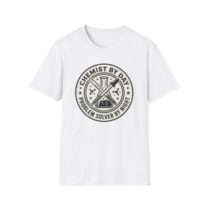 Chemist by Day - Chemistry T-Shirt