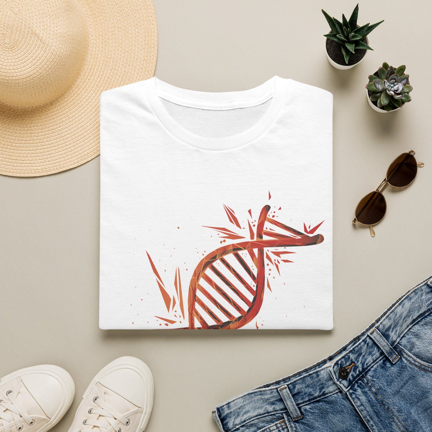 Double The Helix Double The Fun - Biology T-Shirt