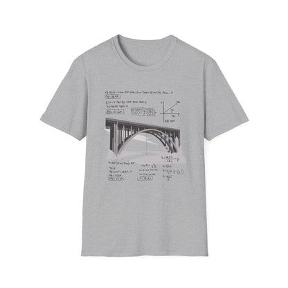 I'd Cross That Bridge With Math - Engineering T-Shirt