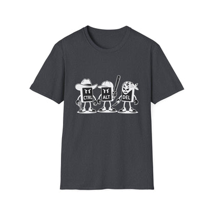 "Ctrl Alt Del Shirt" - Funny Computer Keyboard T-Shirt