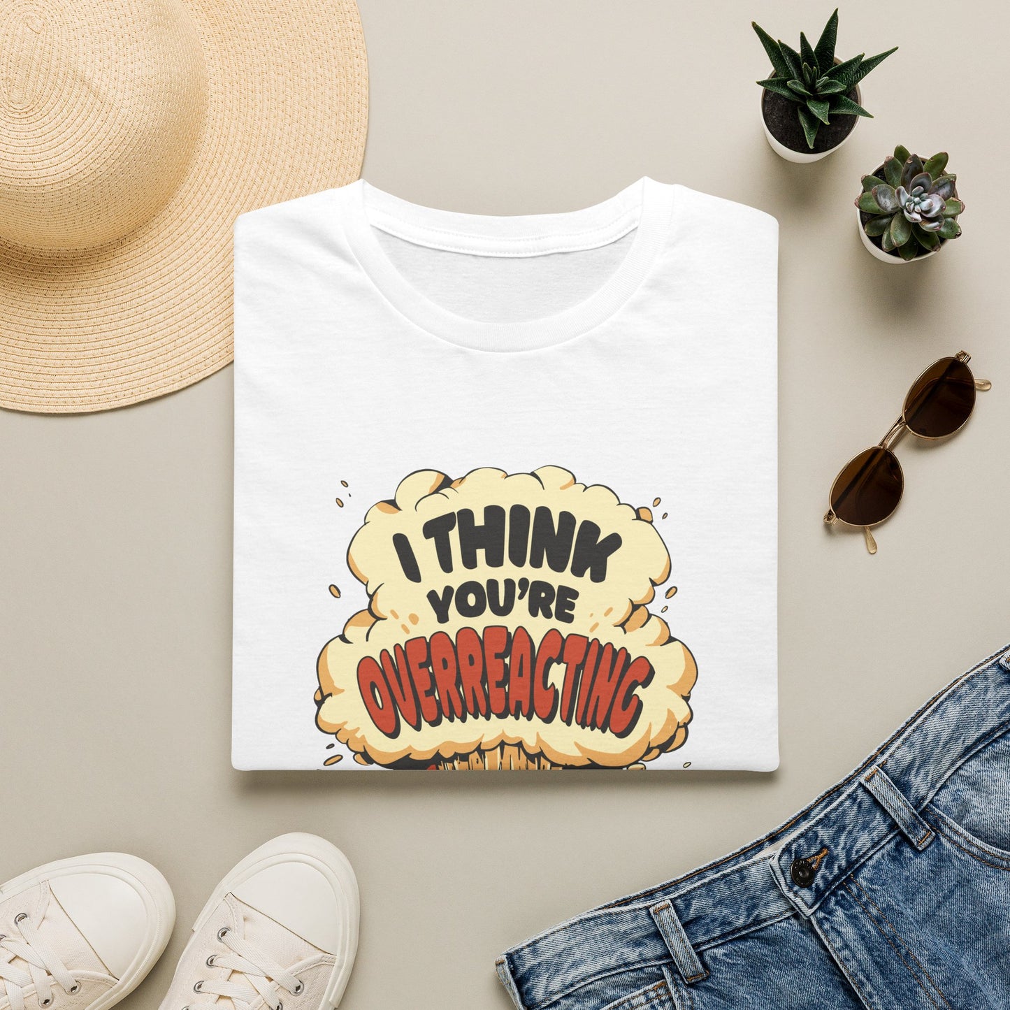 I'm Not Overreacting I'm A Test Tube - Science T-Shirt