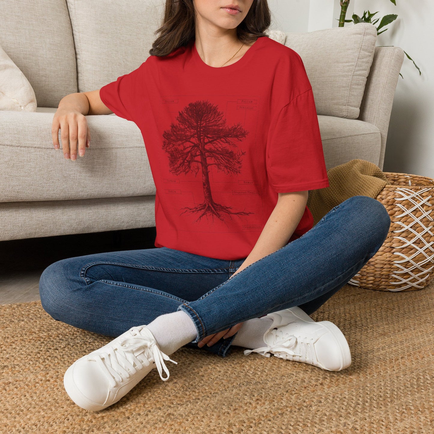 Rooted In Science - Botany Anatomy T-Shirt