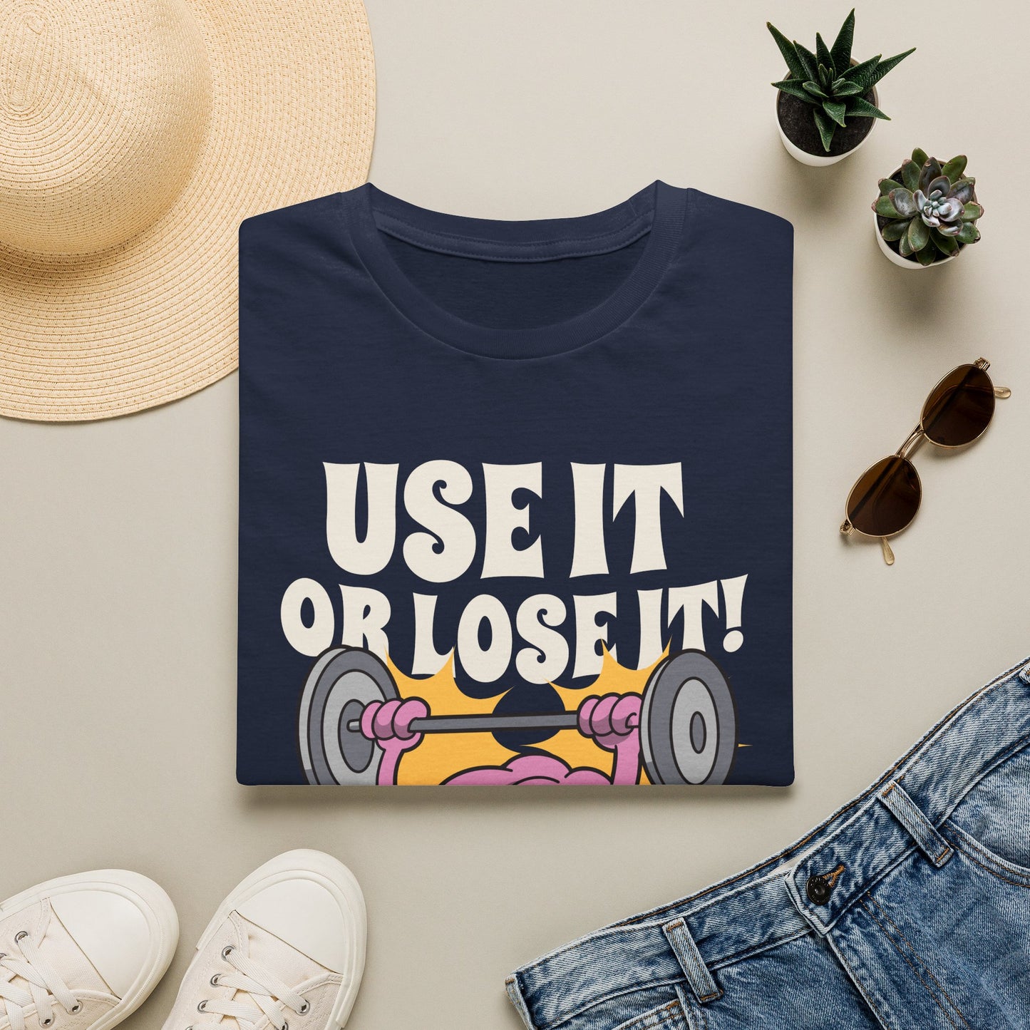 Gym Day Is Brain Day - Neuroscience T-Shirt