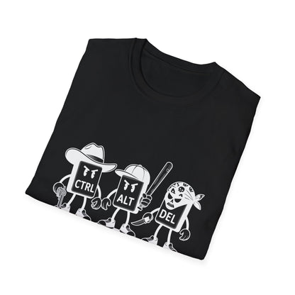 "Ctrl Alt Del Shirt" - Funny Computer Keyboard T-Shirt