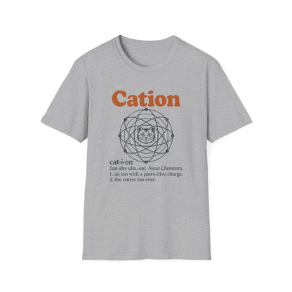 Stay Positive Be A Cation - Chemistry T-Shirt