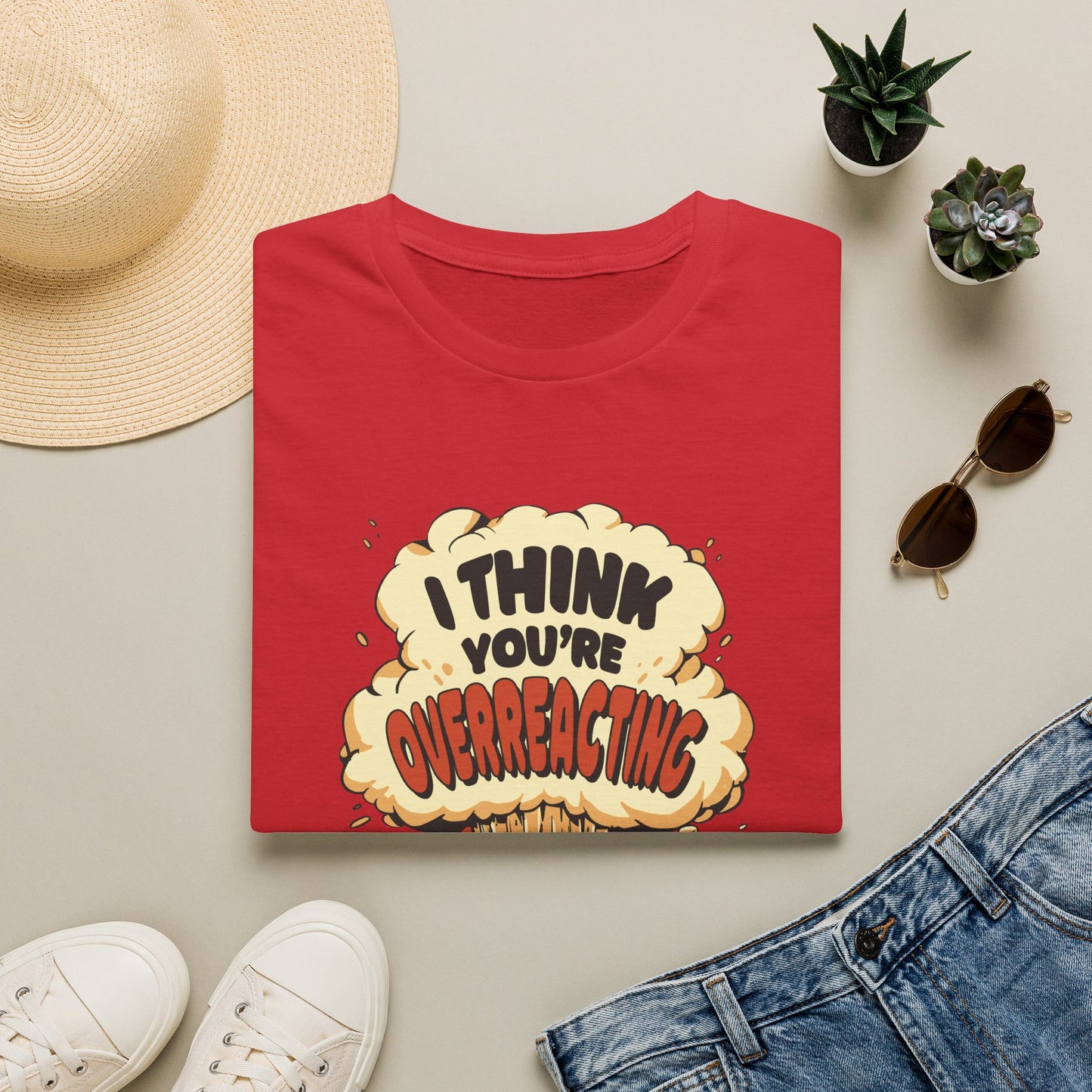 I'm Not Overreacting I'm A Test Tube - Science T-Shirt