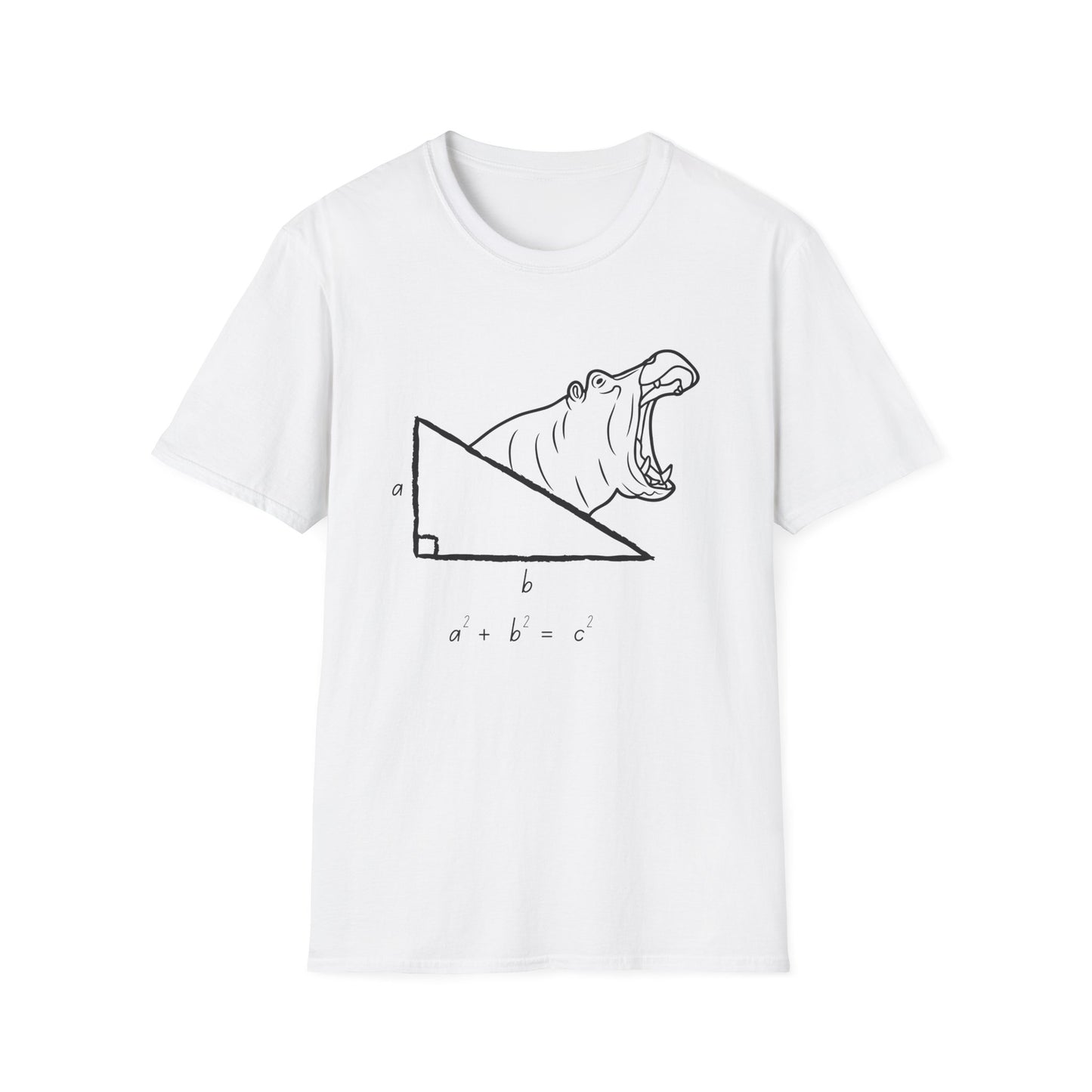 Hippopotamus - Maths T-Shirt
